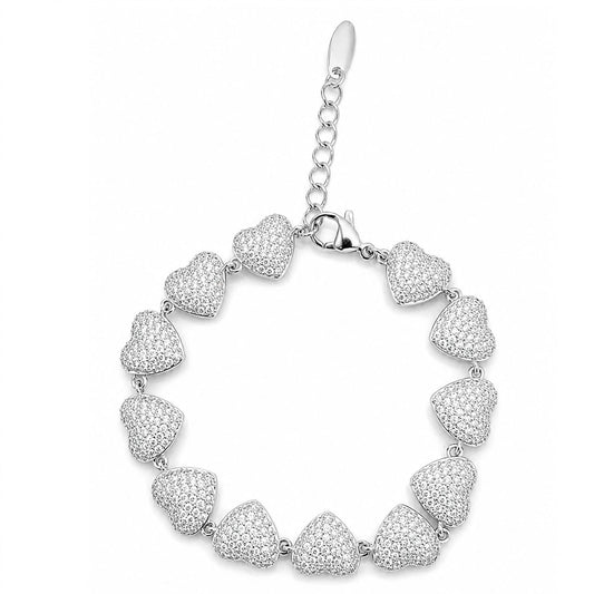 Charm Aşk Işıltısı Kalp Kadın Bileklik