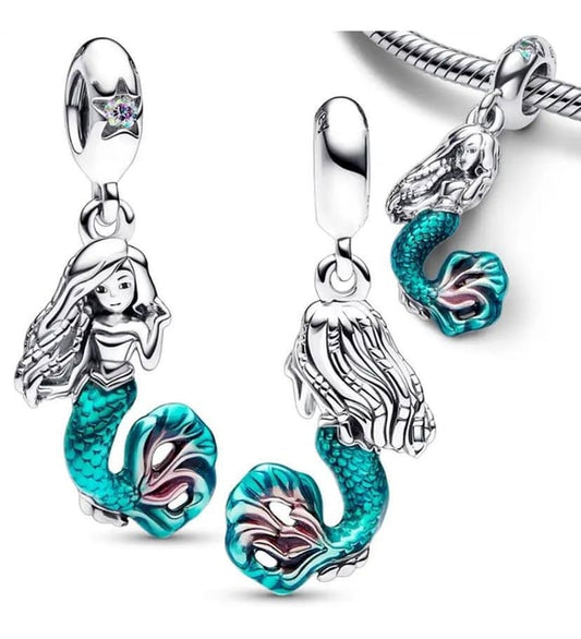 Little Mermaid Ariel Sallantılı Charm