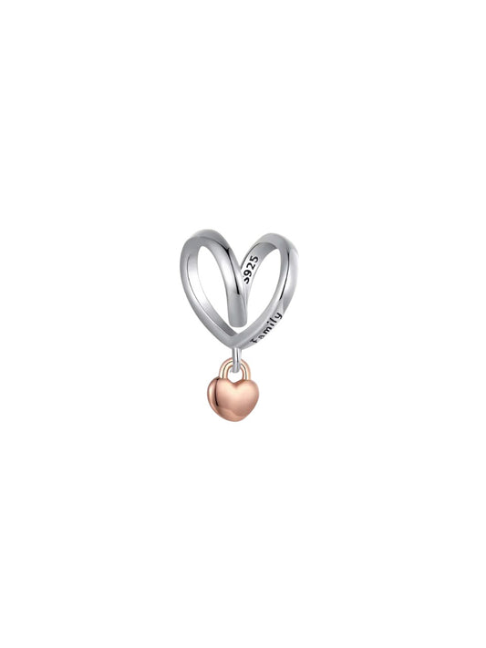 Kalp Sarılı Charm