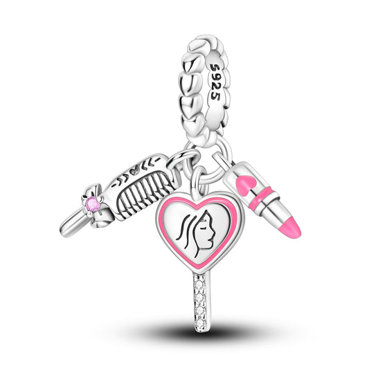 Ayna,Ruj ve Tarak Charm