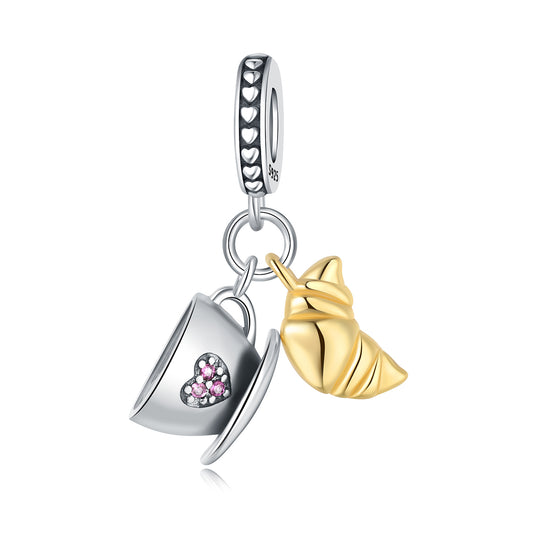 Kupa ve Kruvasan Sallantılı Charm