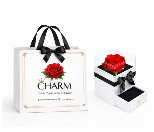 Kalpli Sonsuzluk Gümüş Charm Kolye
