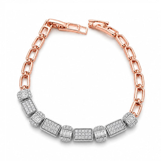 Charm Rose Mosaic Kadın Bileklik
