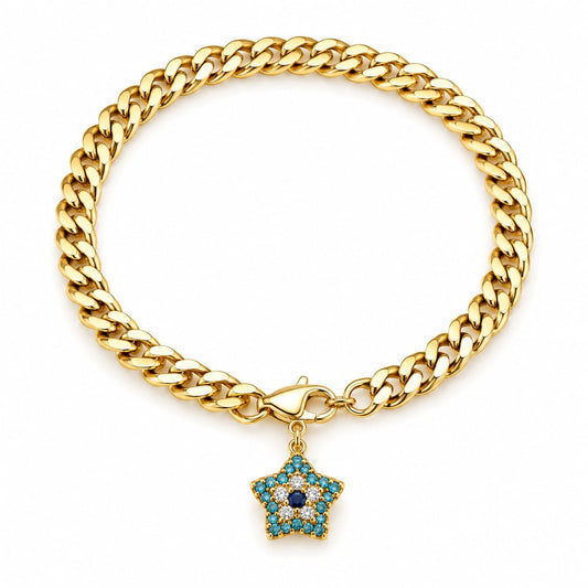 Charm Stella Yıldız Gözü Kadın Bileklik