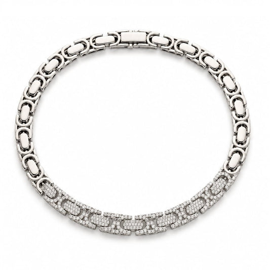 Charm Royal Link Zirkon Kadın Bileklik