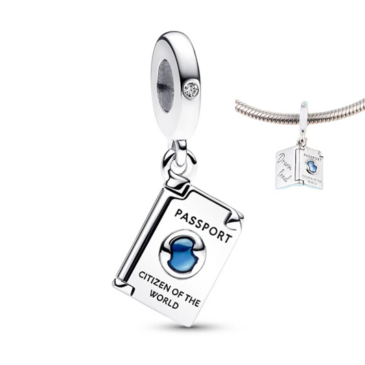 Açılabilir Pasaport Sallantılı Charm