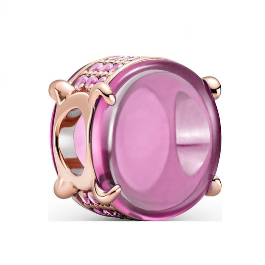 Pembe Çift Taraflı Charm