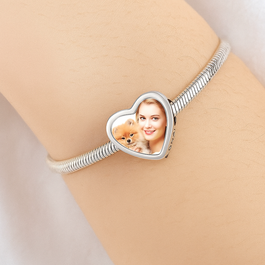 Pati Temalı Kişiselleştirilebilir Fotoğraflı Charm