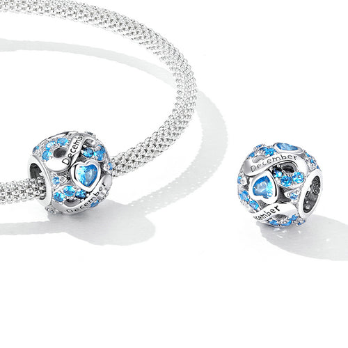925 Ayar Gümüş ' Aralık ' Charm