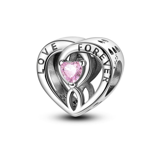 Sonsuz Aşk Kalp Charm