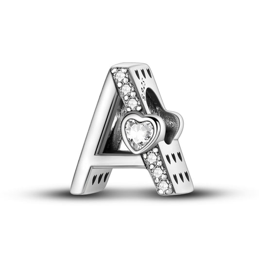 A Harfi Kalpli Charm