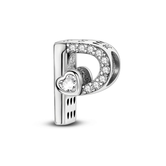 P Harfi Kalpli Charm