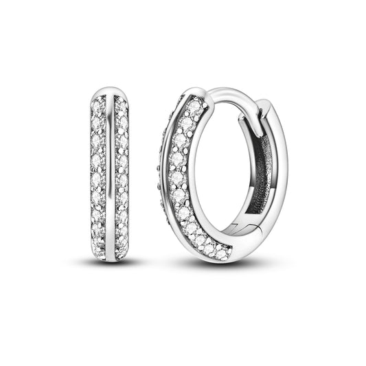 Çift Sıra Halka Küpe