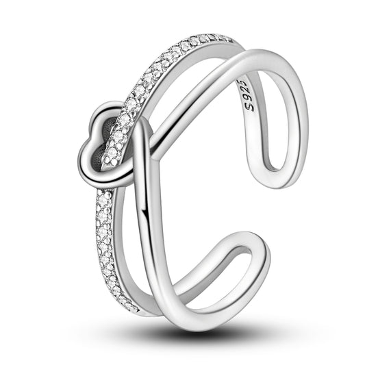 Ayarlanabilir Kalp Yüzük