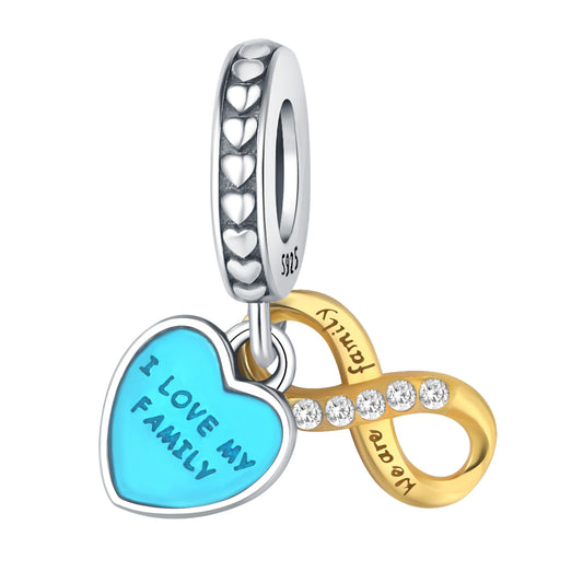 Aileye Sevgi Sonsuzluk Sallantılı Charm
