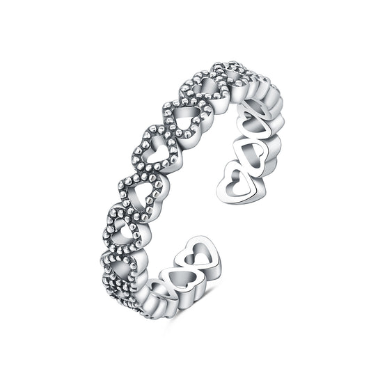 Ayarlanabilir Kalp Bant Yüzük