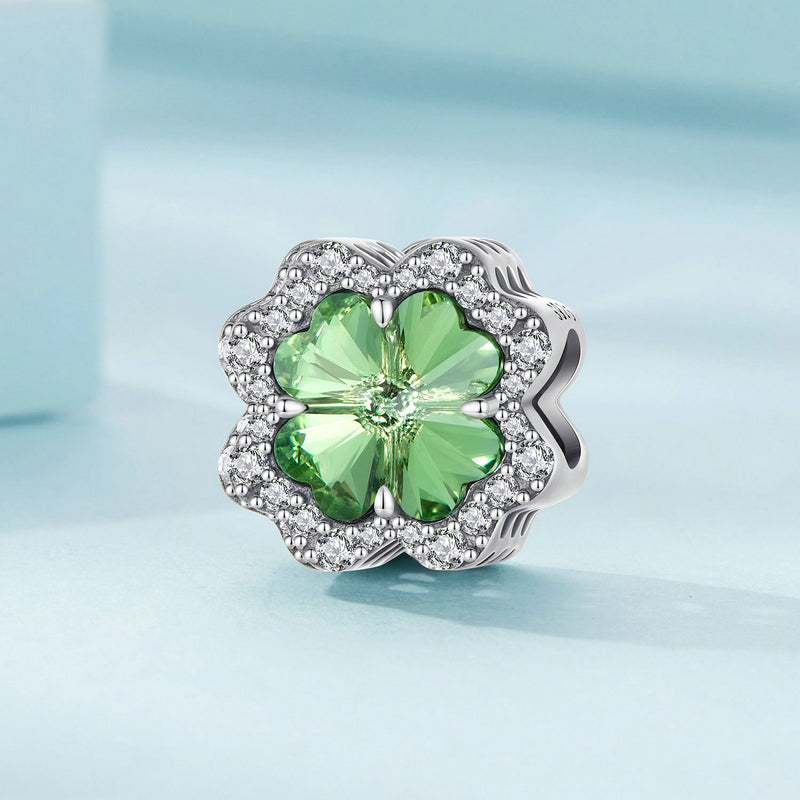 925 Ayar Gümüş Şans Yoncası Charm