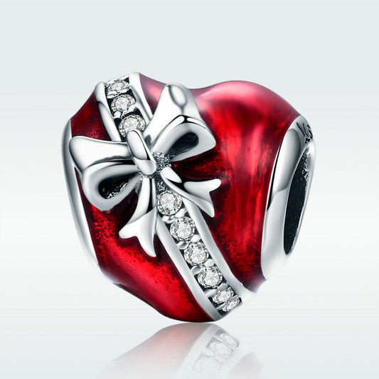 Kalp Fiyonklu Charm
