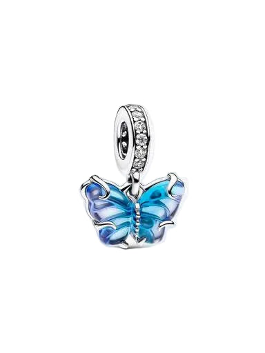 Mavi Kelebek Sallantılı Charm