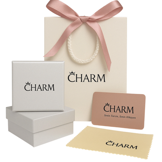 Ay ve Yıldız Temalı Kişiselleştirilebilir Fotoğraflı Charm