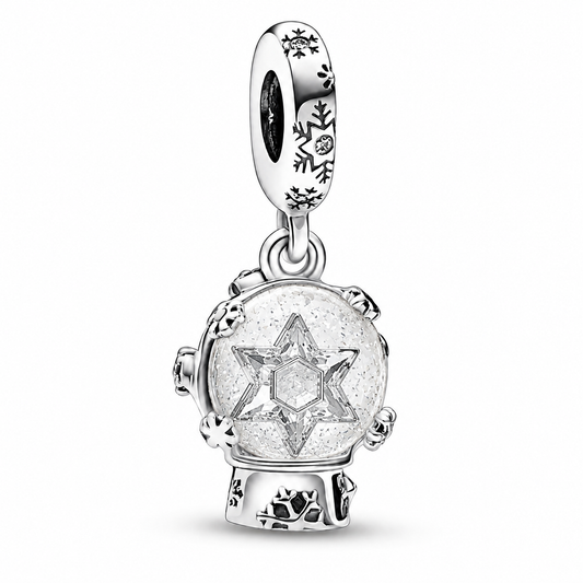 Kar Taneli Kar Küresi Sallantılı Charm