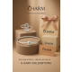 925 Ayar Gümüş G Harfi Kadın Charm Bileklik