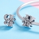 925 Ayar Gümüş P Harfi Charm