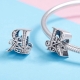 925 Ayar Gümüş R Harfi Charm