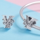 925 Ayar Gümüş Y Harfi Charm