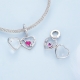 925 Ayar Gümüş I Love You Charm Model:681